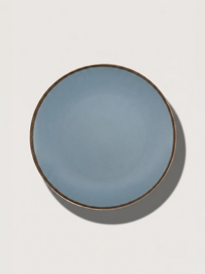 Cassia Blue Porcelain Dinner Plates - Set of 6