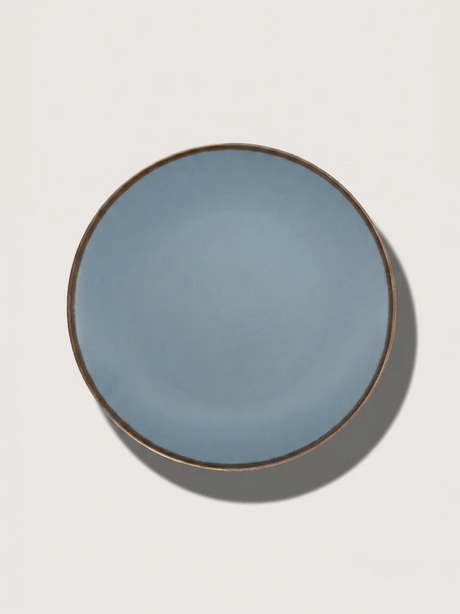 Cassia Blue Porcelain Dinner Plates - Set of 6