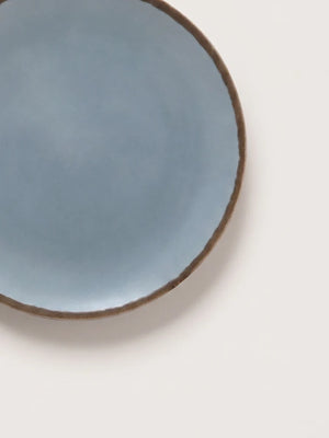 Cassia Blue Porcelain Side Plates - Set of 6