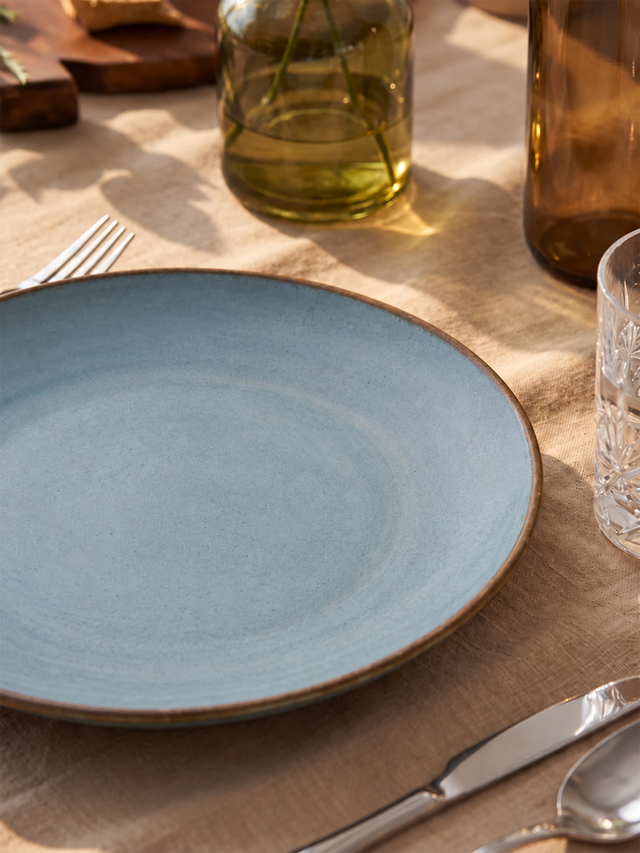 Cassia Blue Porcelain Side Plates - Set of 6