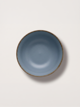 Cassia Blue Porcelain Serving Bowls - Set of 2