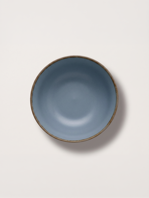 Cassia Blue Porcelain Serving Bowls - Set of 2