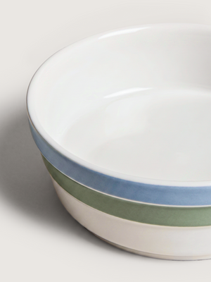 Valentina Porcelain Serving Bowls - Set of 2
