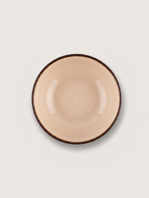 Linden Navy Stoneware Serving Bowls - Set of 2