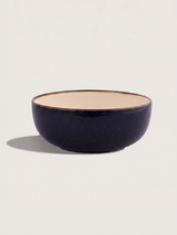 Linden Navy Stoneware Serving Bowls - Set of 2