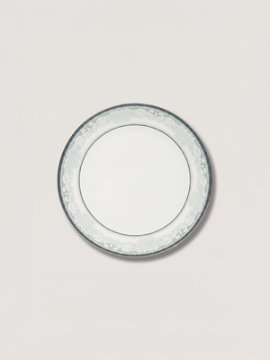 Leonora White Porcelain Side Plates - Set of 6