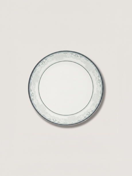 Leonora White Porcelain Side Plates - Set of 6
