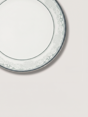 Leonora White Porcelain Side Plates - Set of 6