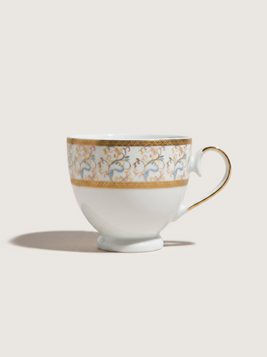 Denis Porcelain Cup & Saucer - Set of 2