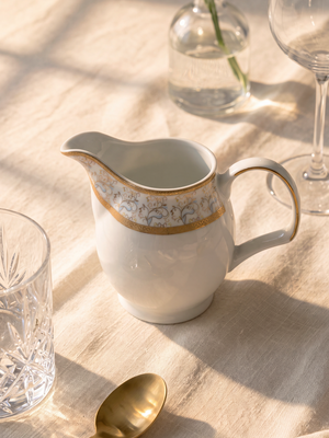Denis Porcelain Teapot & Creamer
