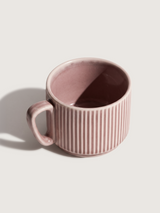 Cosima Blush Porcelain Cup & Saucer - Set of 2