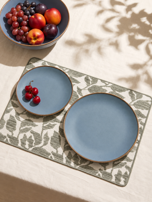 Cassia Blue Porcelain Dinner Set