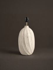 Luma Paper Mache Lamp Base