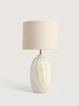 Luma Paper Mache Lamp Base
