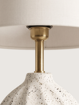 Luma Paper Mache Lamp Base