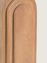 Arko Mango Wood Geometric Lamp Base