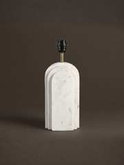 Arko Marble Geometric Lamp Base