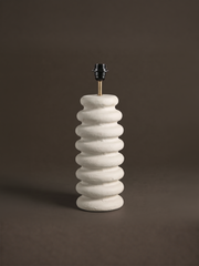 Sora Paper Mache Sculptural Lamp Base