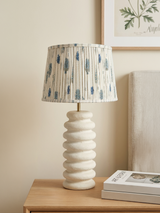 Sora Paper Mache Sculptural Lamp Base