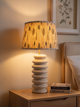 Sora Paper Mache Sculptural Lamp Base