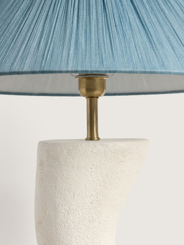 Miru Paper Mache Sculptural Lamp Base