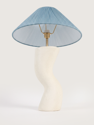 Miru Paper Mache Sculptural Lamp Base
