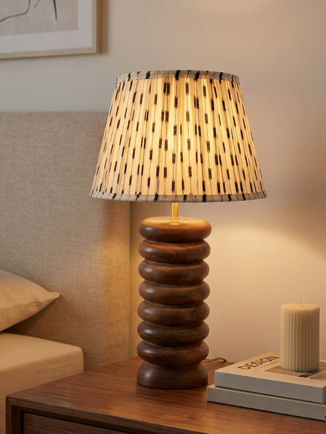Toru Mango Wood Sculptural Lamp Base