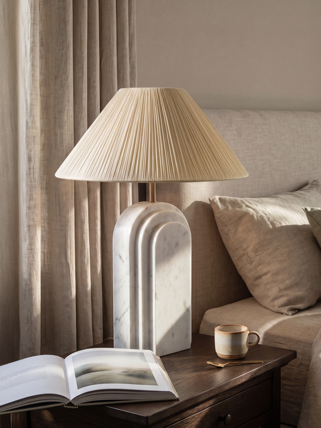 Nicola Raffia Lampshade