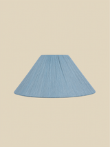 Luisa Raffia Lampshade with Miru Paper Mache Sculptural Lamp Base