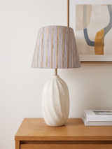 Baker Silk Striped Lampshade