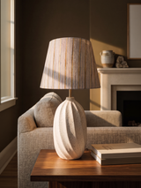 Baker Silk Striped Lampshade