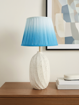 Saskia Silk Ombre Lampshade with Luma Paper Mache Base
