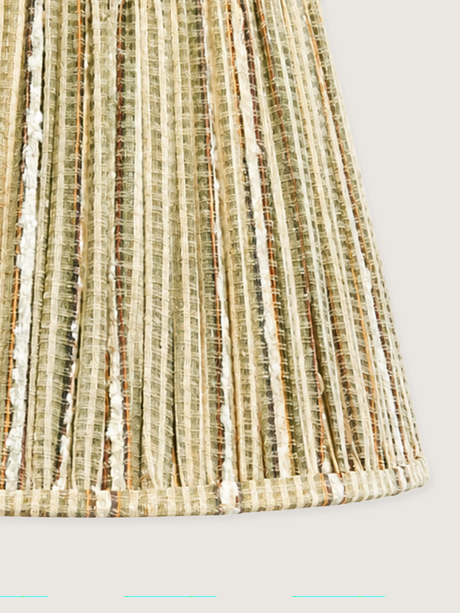 Vadim Silk Striped Lampshade