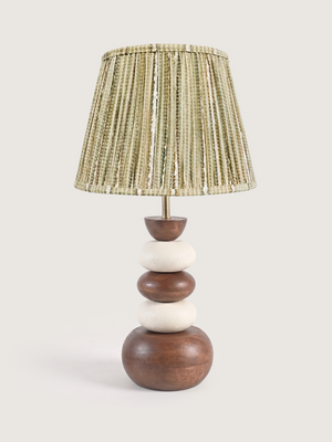 Vadim Silk Striped Lampshade