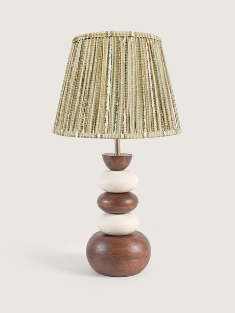 Vadim Silk Striped Lampshade