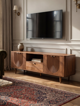 Ariso Mango Wood Media Unit
