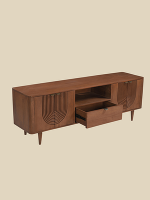 Ariso Mango Wood Media Unit