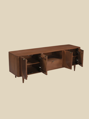 Ariso Mango Wood Media Unit