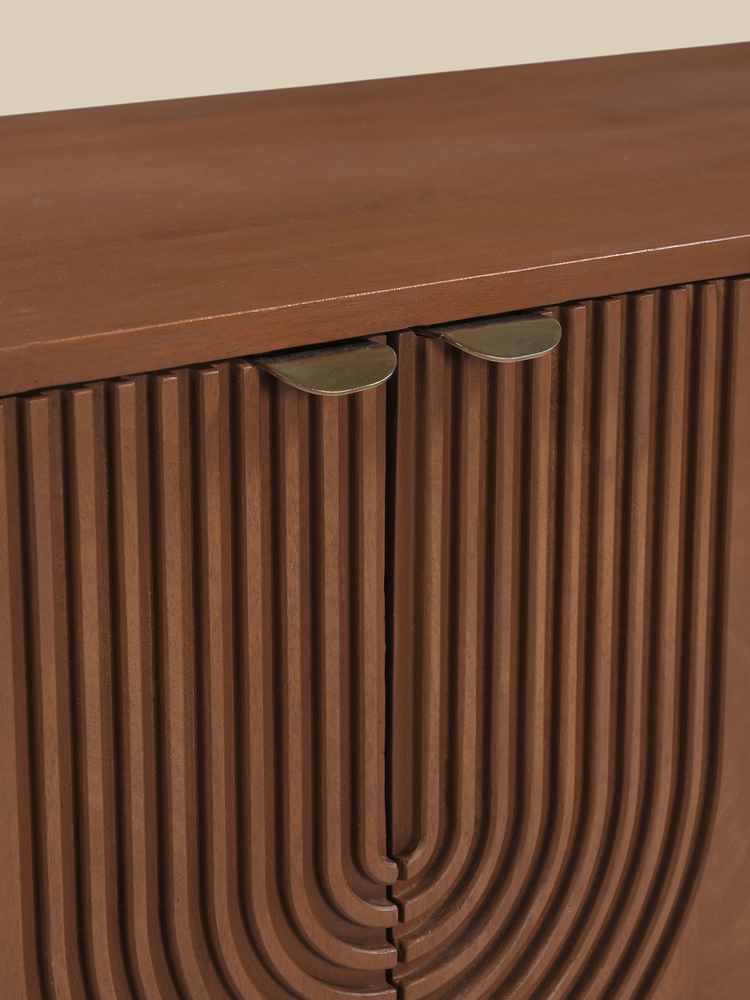 Ariso Mango Wood Media Unit