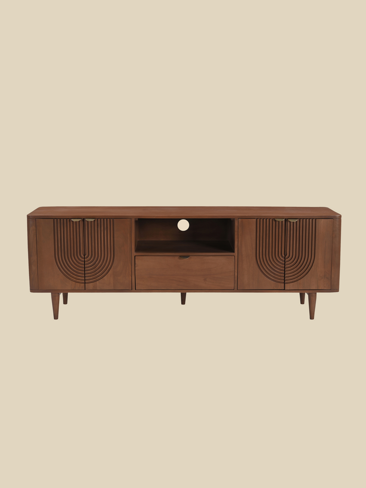 Ariso Mango Wood Media Unit