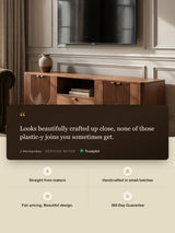 Ariso Mango Wood Media Unit