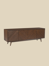 Carrie Mango Wood Media Unit