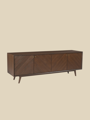 Carrie Mango Wood Media Unit