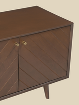 Carrie Mango Wood Media Unit