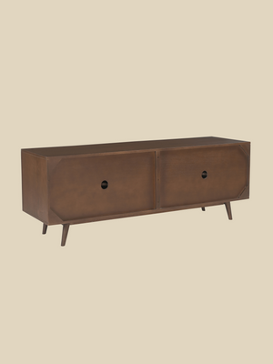 Carrie Mango Wood Media Unit