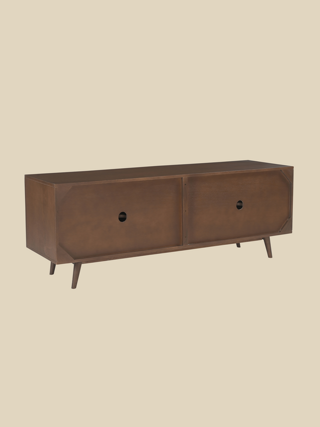 Carrie Mango Wood Media Unit