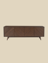 Carrie Mango Wood Media Unit