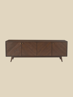 Carrie Mango Wood Media Unit