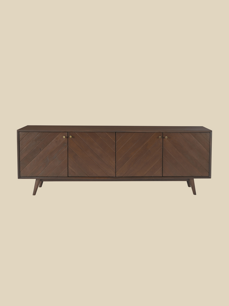 Carrie Mango Wood Media Unit