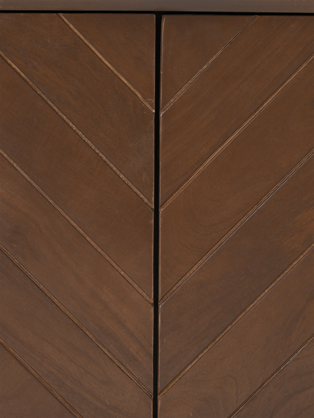 Carrie Mango Wood Media Unit